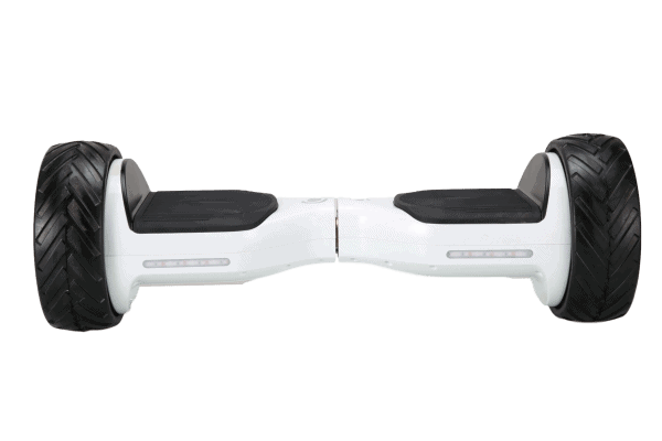 9 Wheel Electric Hoverboard Self Balancing Scooter White