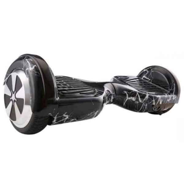 6.5" Wheel Electric Hoverboard with Bluetooth + Free Carry Bag - Lighting Black