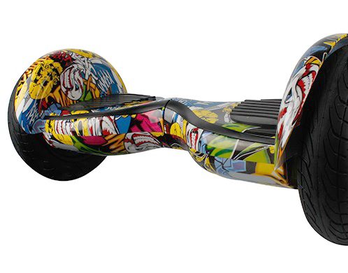 10" Wheel Electric Hoverboard Self Balancing Scooter with Bluetooth + Free Carry Bag -HipHop Style
