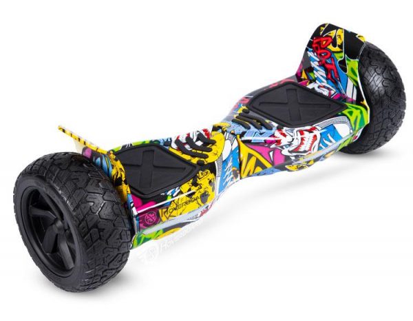 8.5" Wheel Off Road Hoverboard Electric Self Balancing Scooter with Bluetooth + Free Carry Bag - HipHop Style