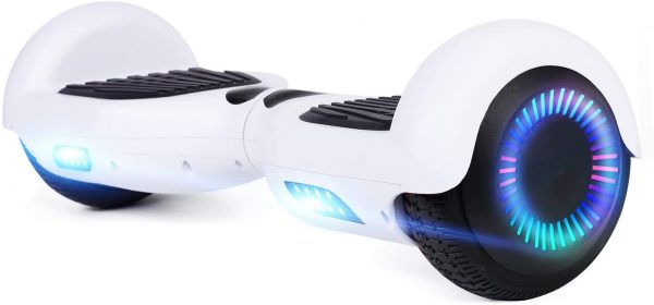 Hoverboard white lights