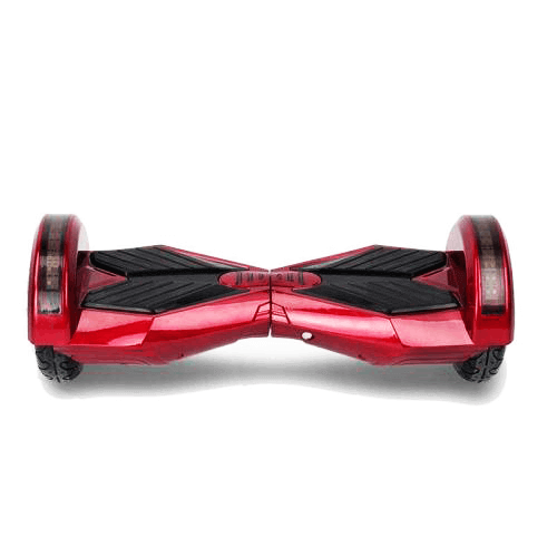 8" Wheel Lamborghini Style Hoverboard Self Balancing Electric Scooter with Bluetooth + Free Carry Bag - Red