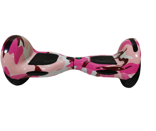 10" Wheel Electric Hoverboard Self Balancing Scooter with Bluetooth + Free Carry Bag -Pink Camouflage