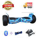 Off road Camoflage blue hoverboard 