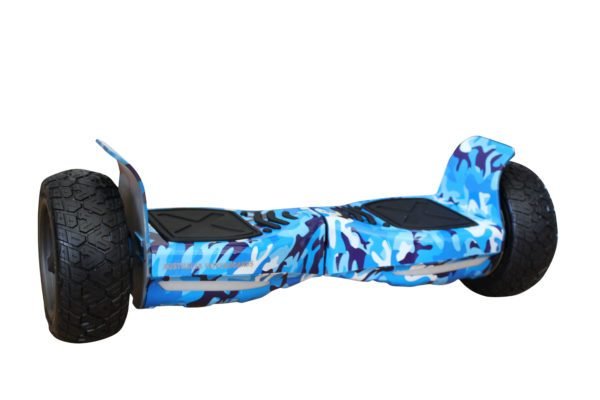 8.5" Wheel Off Road Hoverboard Electric Self Balancing Scooter with Bluetooth + Free Carry Bag - Camouflage Blue
