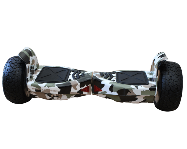 8.5" Wheel Off Road Hoverboard Electric Self Balancing Scooter with Bluetooth + Free Carry Bag - Camouflage Grey