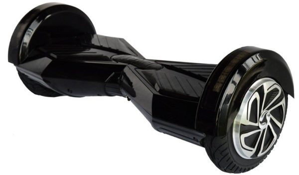 8" Wheel Lamborghini Style Hoverboard Self Balancing Electric Scooter with Bluetooth + Free Carry Bag -Black