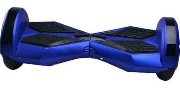8" Wheel Lamborghini Style Hoverboard Self Balancing Electric Scooter with Bluetooth + Free Carry Bag - Blue
