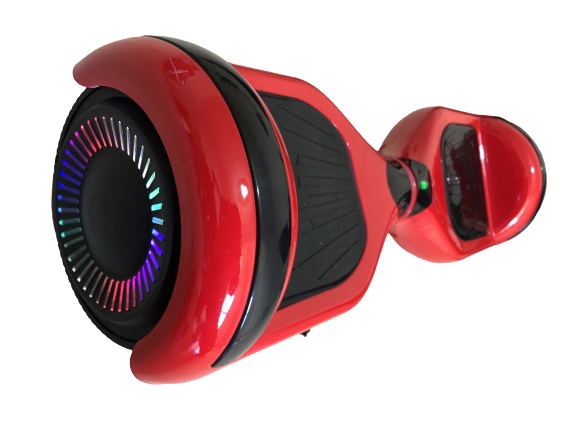 6.5" Wheel Electric Hoverboard with Bluetooth + Free Carry Bag - Red
